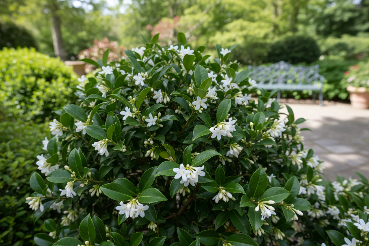 Burkwood Osmanthus (Osmanthus × burkwoodii)